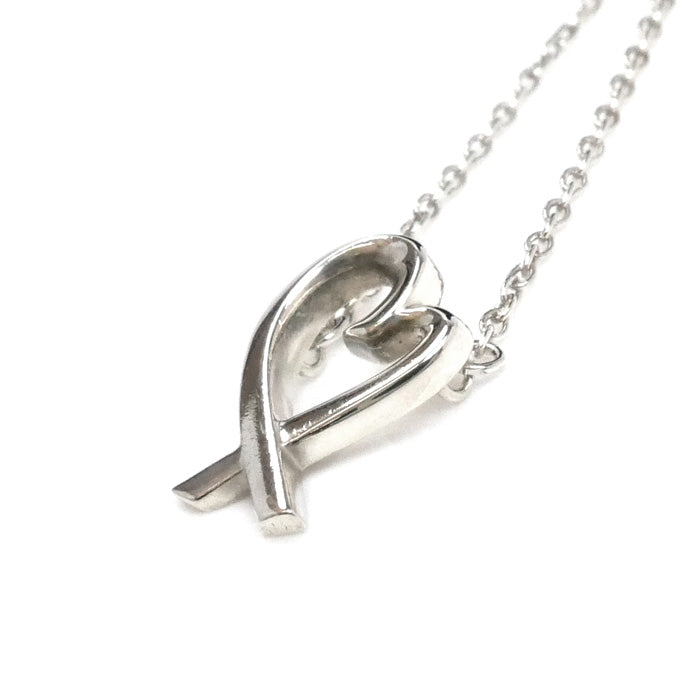 TIFFANY&Co. ティファニー シルバー925 ラビングハート ネックレス 1.6g 45cm レディース【中古】