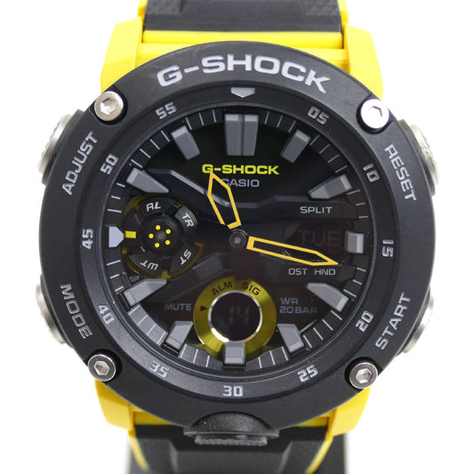 CASIO カシオ G-SHOCK 腕時計 電池式 GA-2000-1A9JF メンズ【中古】