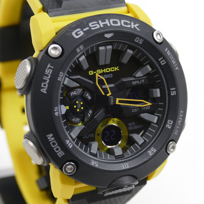 CASIO カシオ G-SHOCK 腕時計 電池式 GA-2000-1A9JF メンズ【中古】