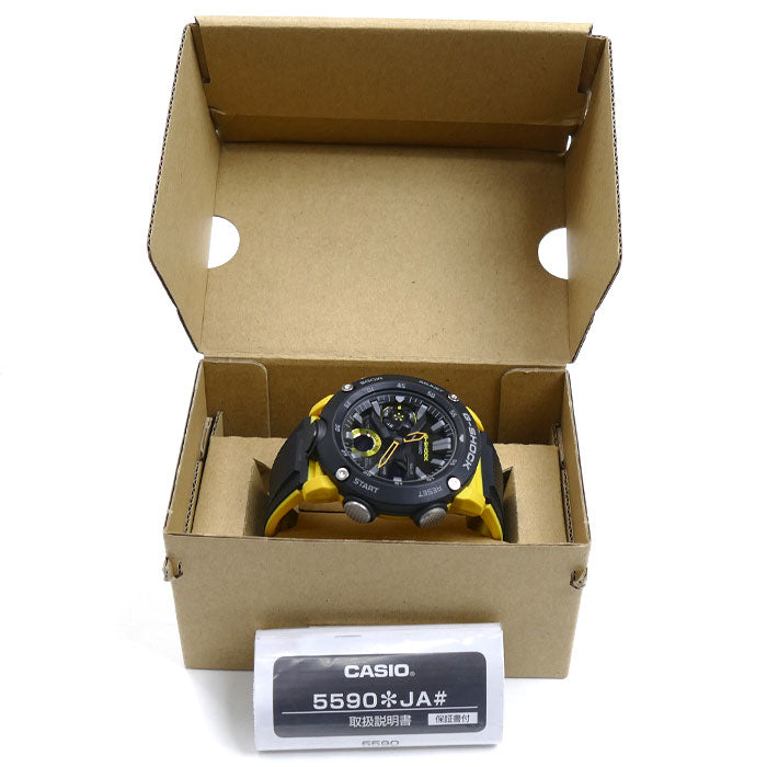 CASIO カシオ G-SHOCK 腕時計 電池式 GA-2000-1A9JF メンズ【中古】