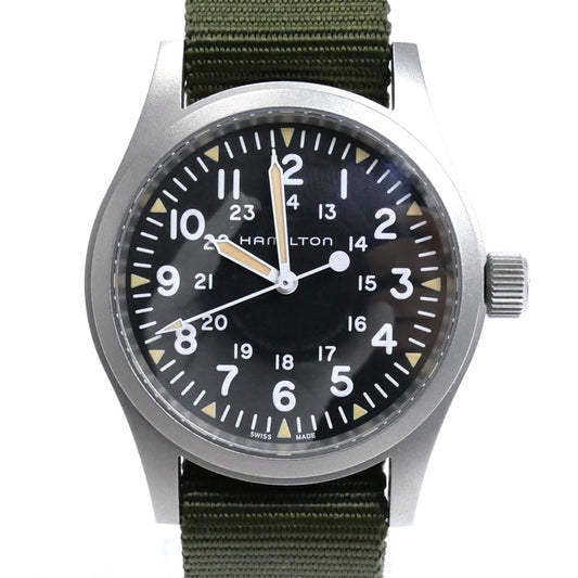HAMILTON ハミルトン カーキ フィールド Mechanical 38mm 腕時計 手巻き H69439931/H694390 メンズ【中古】【美品】