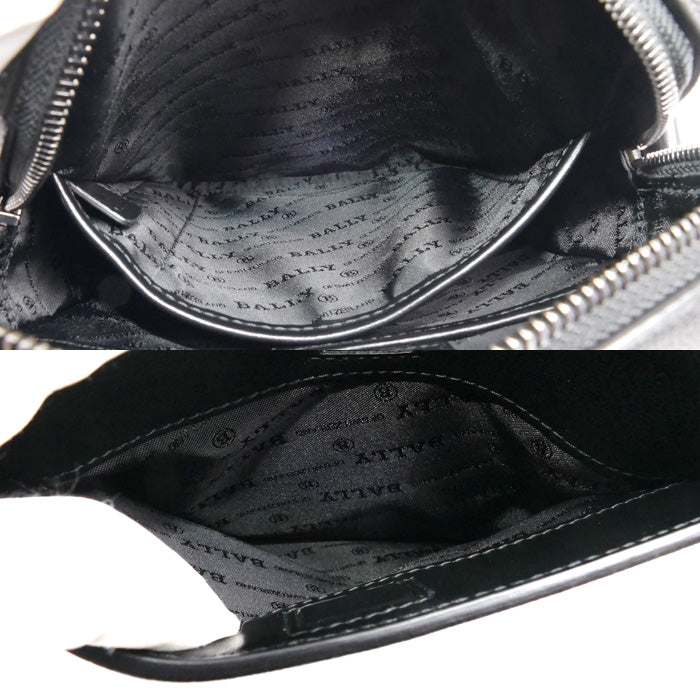 BALLY バリー クロスバッグ ショルダーバッグ ブラック EDOH TSP メンズ【中古】【美品】