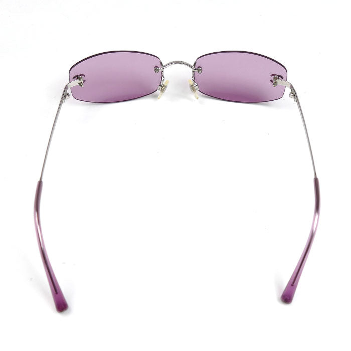 CHANEL シャネル サングラス パープル 4002 C.124/76 54□19 130 レディース【中古】