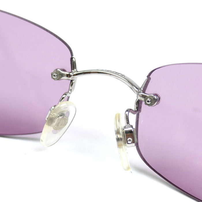CHANEL シャネル サングラス パープル 4002 C.124/76 54□19 130 レディース【中古】