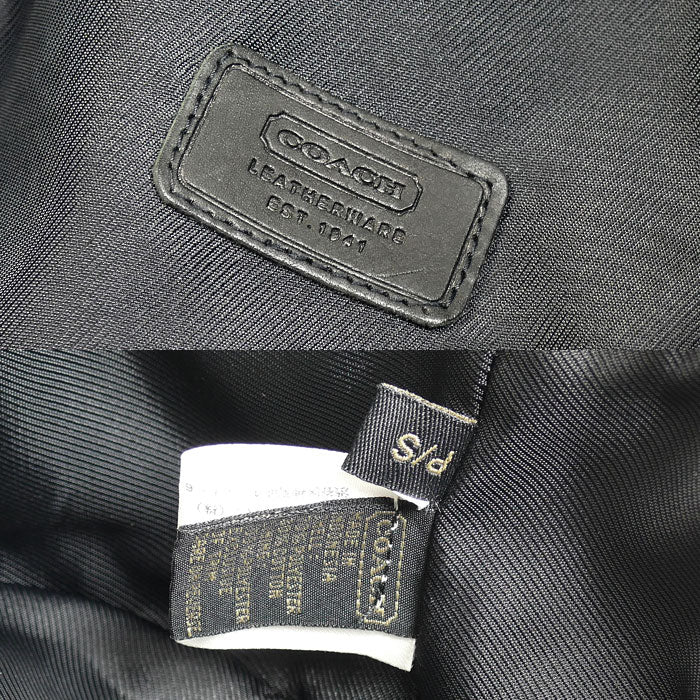 COACH コーチ バケットハット シグネチャー ハット ブラック P/S レディース【中古】