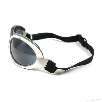 CHANEL シャネル ゴーグル スポーツライン サングラス ブラック シルバー ホワイト A17669 C1368 レディース【中古】