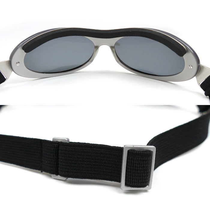 CHANEL シャネル ゴーグル スポーツライン サングラス ブラック シルバー ホワイト A17669 C1368 レディース【中古】