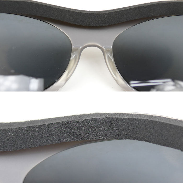 CHANEL シャネル ゴーグル スポーツライン サングラス ブラック シルバー ホワイト A17669 C1368 レディース【中古】