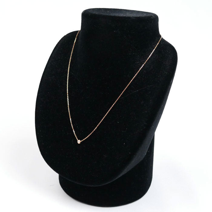 CARTIER カルティエ K18PG ピンクゴールド ダムール XS ネックレス B7224516 ダイヤモンド 2.1g 38/41cm レディース【中古】