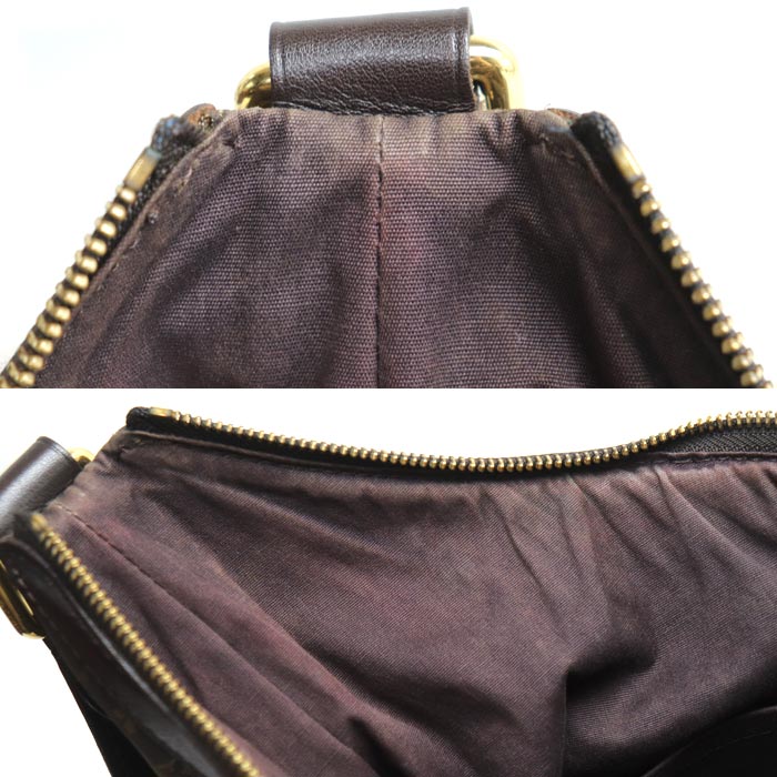 LOUIS VUITTON ルイ・ヴィトン ラプソディーMM ショルダーバッグ モノグラム イディール ブラウン M40403 AR0151 レディース【中古】