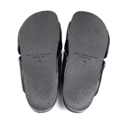 Stella McCartney ステラマッカートニー ロゴ サンダル ブラック 810107 36 レディース【中古】