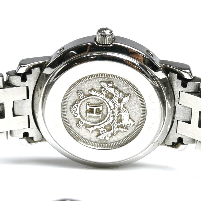 HERMES エルメス クリッパー 腕時計 電池式 CL4.210 レディース【中古】