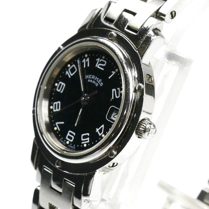 HERMES エルメス クリッパー 腕時計 電池式 CL4.210 レディース【中古】