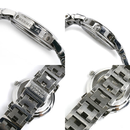 HERMES エルメス クリッパー 腕時計 電池式 CL4.210 レディース【中古】