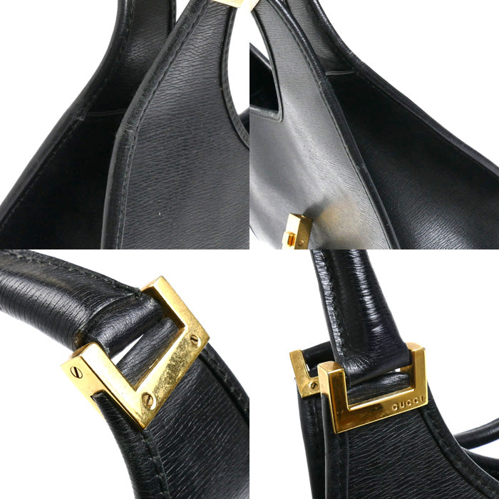 GUCCI グッチ ジャッキー ハンドバッグ ブラック 002.1067