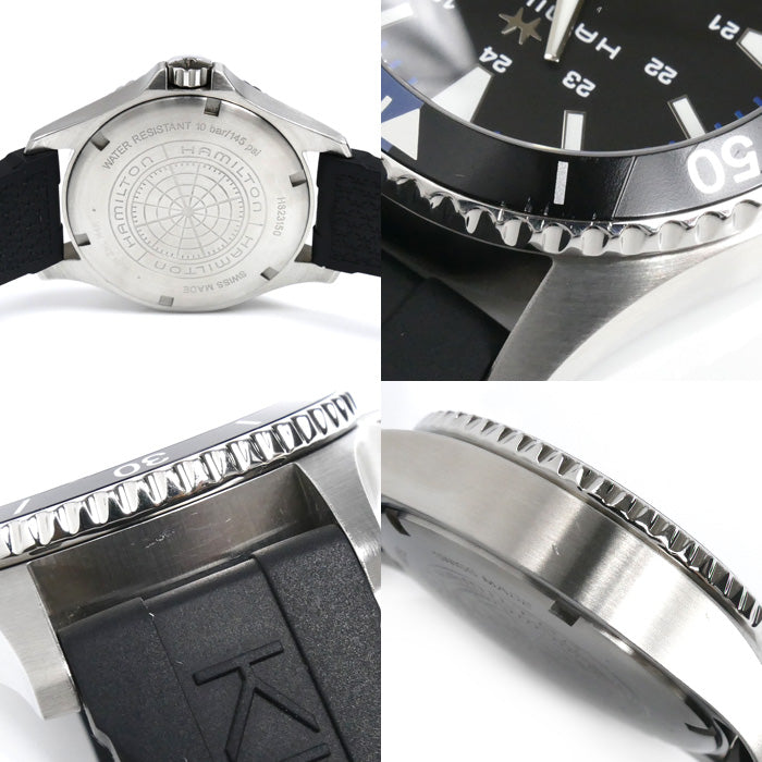 HAMILTON ハミルトン カーキ ネイビー スキューバ 腕時計 自動巻き H82315331 メンズ【中古】