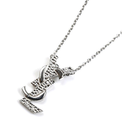 Yves Saint Laurent Pt900プラチナ Pt850プラチナ ネックレス 4.9g 40cm レディース【中古】