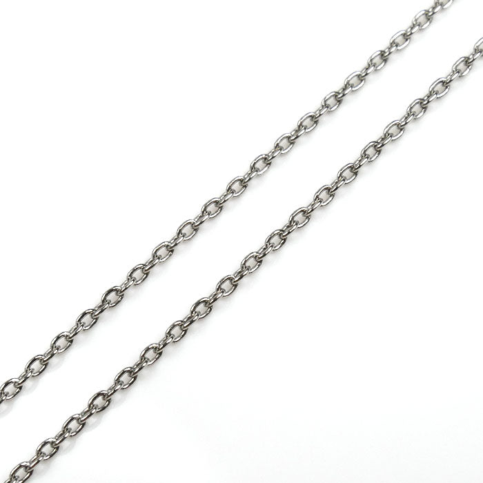 Yves Saint Laurent Pt900プラチナ Pt850プラチナ ネックレス 4.9g 40cm レディース【中古】