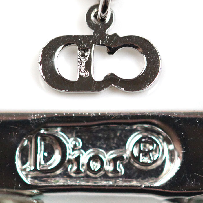 Christian Dior クリスチャンディオール メタル キャット モチーフ ネックレス 8.1g 38～42cm 猫 レディース【中古】