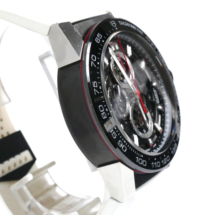 TAG HEUER タグホイヤー カレラ キャリバーホイヤー01 クロノグラフ 腕時計 自動巻き CAR2A1Z.FT6051 メンズ【中古】