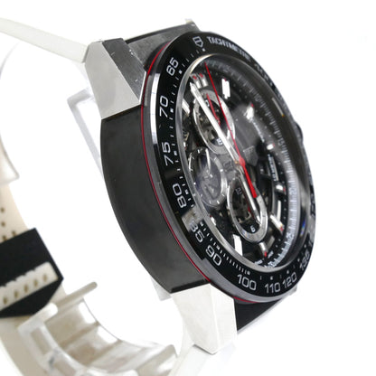 TAG HEUER タグホイヤー カレラ キャリバーホイヤー01 クロノグラフ 腕時計 自動巻き CAR2A1Z.FT6051 メンズ【中古】