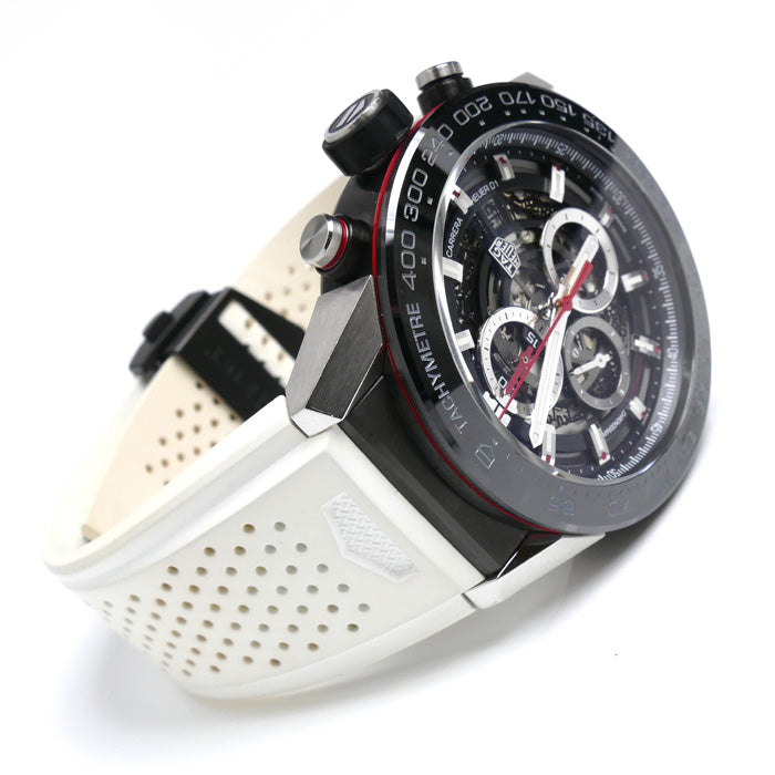 TAG HEUER タグホイヤー カレラ キャリバーホイヤー01 クロノグラフ 腕時計 自動巻き CAR2A1Z.FT6051 メンズ【中古】