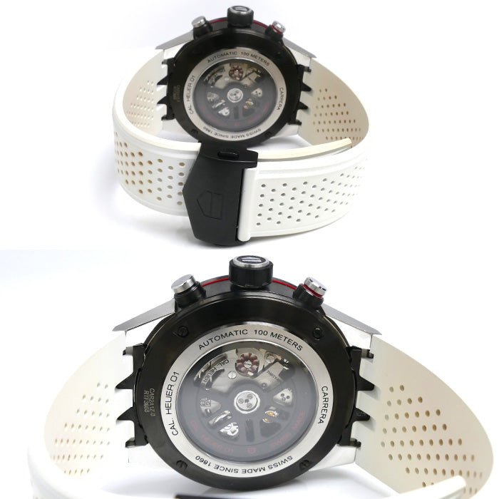TAG HEUER タグホイヤー カレラ キャリバーホイヤー01 クロノグラフ 腕時計 自動巻き CAR2A1Z.FT6051 メンズ【中古】