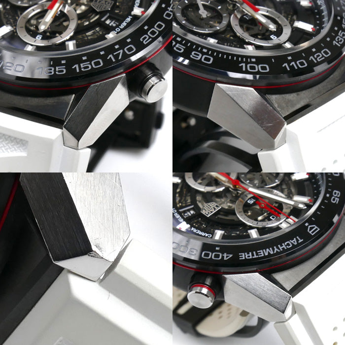 TAG HEUER タグホイヤー カレラ キャリバーホイヤー01 クロノグラフ 腕時計 自動巻き CAR2A1Z.FT6051 メンズ【中古】