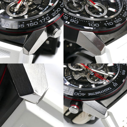 TAG HEUER タグホイヤー カレラ キャリバーホイヤー01 クロノグラフ 腕時計 自動巻き CAR2A1Z.FT6051 メンズ【中古】