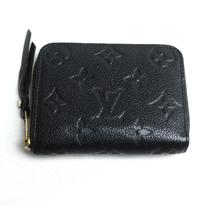 LOUIS VUITTON ルイ・ヴィトン ジッピー･コイン パース コインケース モノグラム･アンプラント ブラック M60574 TS1196 ユニセックス【中古】