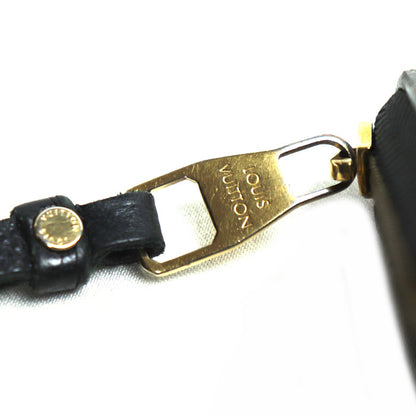 LOUIS VUITTON ルイ・ヴィトン ジッピー･コイン パース コインケース モノグラム･アンプラント ブラック M60574 TS1196 ユニセックス【中古】
