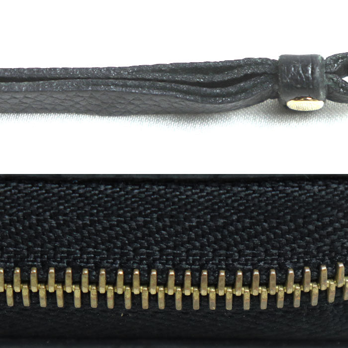 LOUIS VUITTON ルイ・ヴィトン ジッピー･コイン パース コインケース モノグラム･アンプラント ブラック M60574 TS1196 ユニセックス【中古】