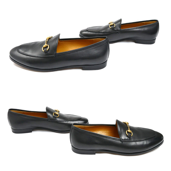 GUCCI ローファー　ホースビット　ヨルダーン37 GUCCI グッチ ヨルダーン ローファー ブラック 404069 37 1/2