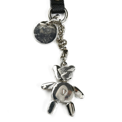 PRADA プラダ 携帯ストラップ くま キーホルダー 1AR927 レディース【中古】