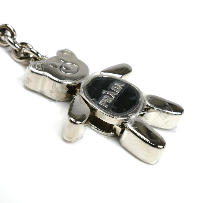 PRADA プラダ 携帯ストラップ くま キーホルダー 1AR927 レディース【中古】
