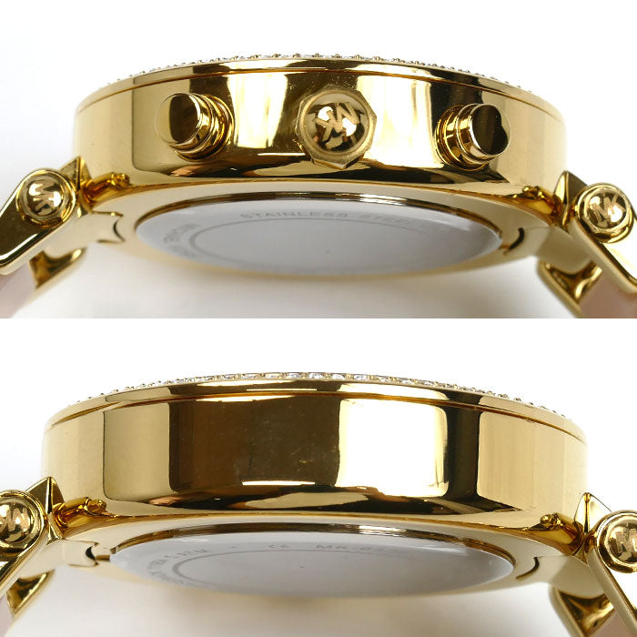 Michael Kors マイケルコース パーカーコレクション 腕時計 電池式 MK-6326 レディース【中古】