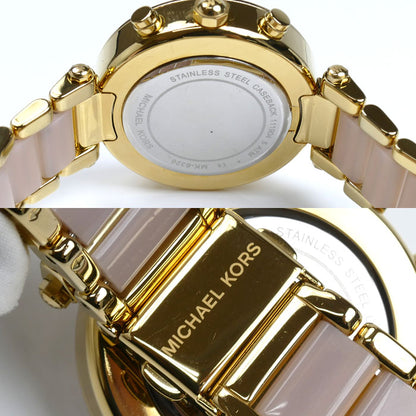 Michael Kors マイケルコース パーカーコレクション 腕時計 電池式 MK-6326 レディース【中古】