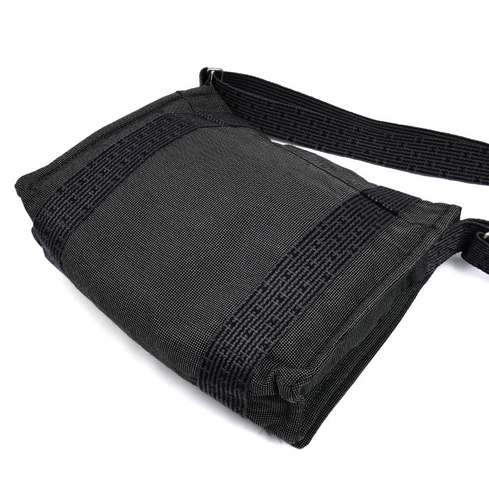 HERMES エルメス バサスPM ショルダーバッグ グレー エールライン ユニセックス【中古】