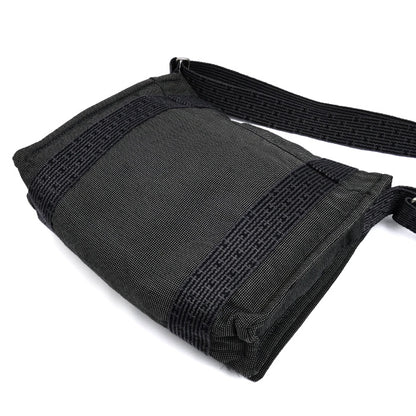 HERMES エルメス バサスPM ショルダーバッグ グレー エールライン ユニセックス【中古】