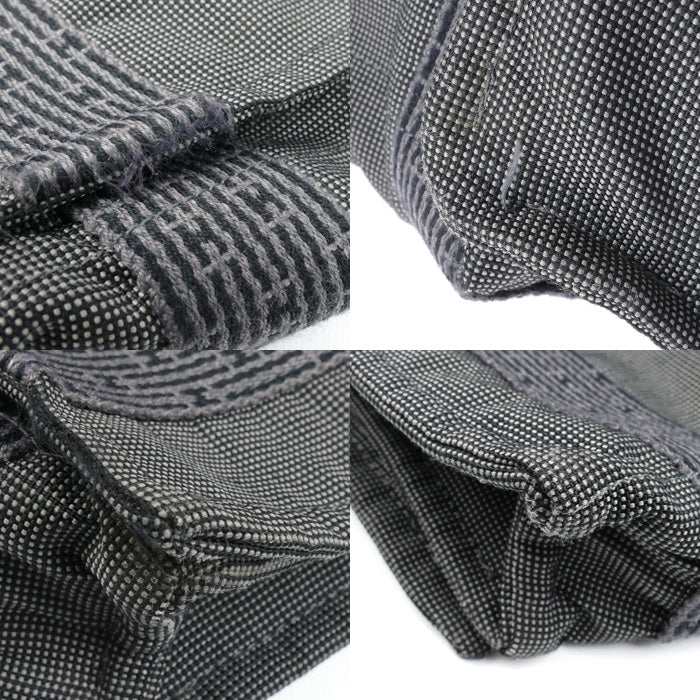 HERMES エルメス バサスPM ショルダーバッグ グレー エールライン ユニセックス【中古】