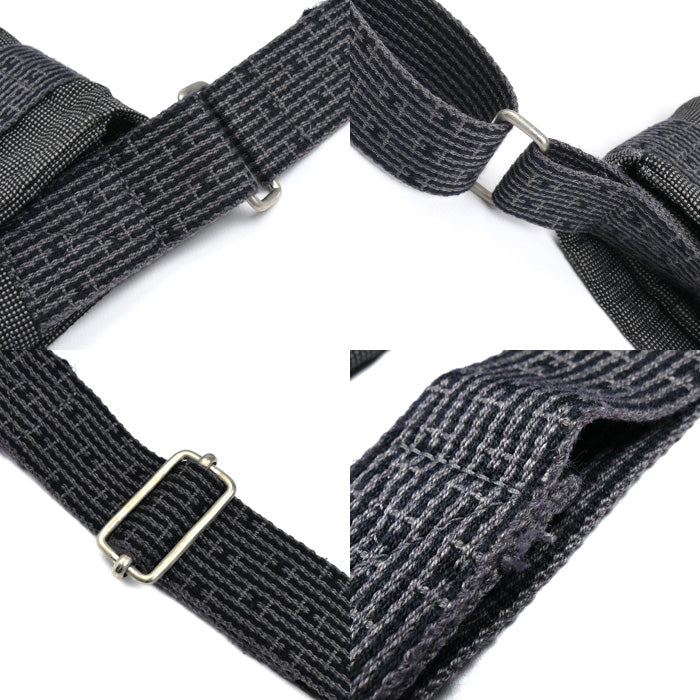 HERMES エルメス バサスPM ショルダーバッグ グレー エールライン ユニセックス【中古】