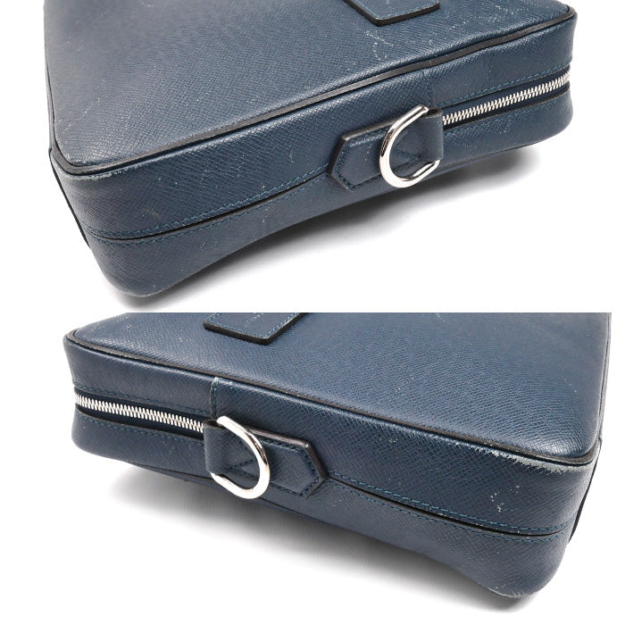 LOUIS VUITTON ルイ・ヴィトン PDV ブリーフケース タイガ ブルー系 M32705 RI3156 メンズ【中古】