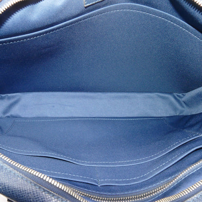 LOUIS VUITTON ルイ・ヴィトン PDV ブリーフケース タイガ ブルー系 M32705 RI3156 メンズ【中古】