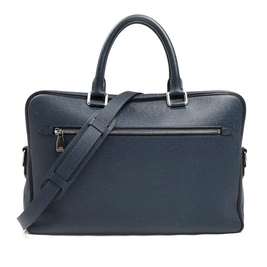 LOUIS VUITTON ルイ・ヴィトン PDV ブリーフケース タイガ ブルー系 M32705 RI3156 メンズ【中古】