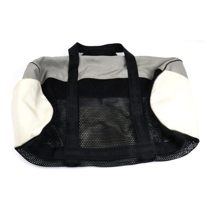 CHANEL シャネル スポーツライン ボストンバッグ ブラック ホワイト グレー ユニセックス【中古】