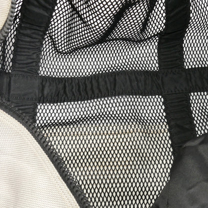 CHANEL シャネル スポーツライン ボストンバッグ ブラック ホワイト グレー ユニセックス【中古】