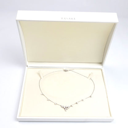 TASAKI タサキ K18WG ホワイトゴールド ネックレス ダイヤモンド2.20ct 4.8g ～47cm レディース【中古】
