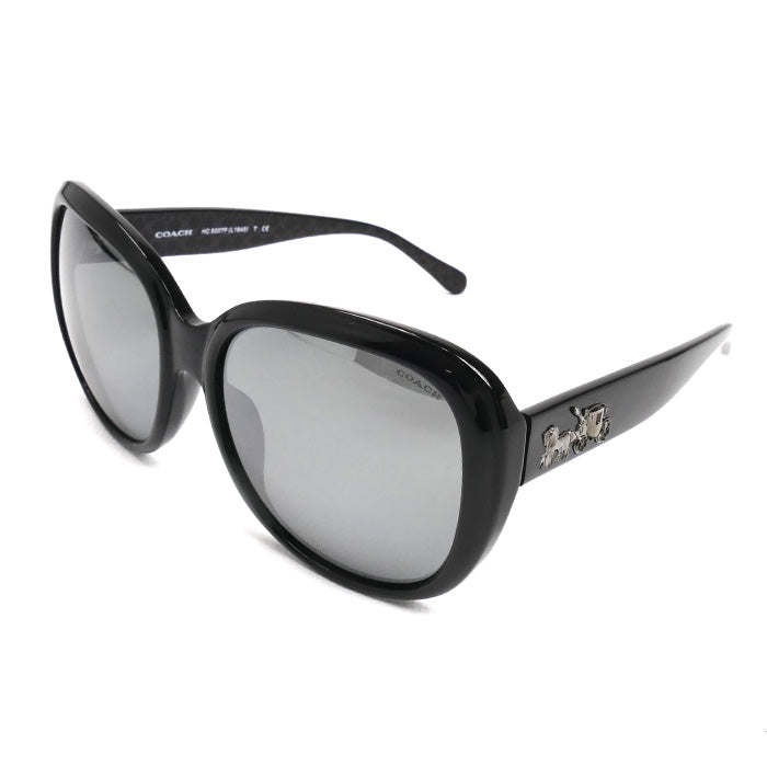 COACH コーチ サングラス ブラック HC8207F 57□17 140 レディース【中古】