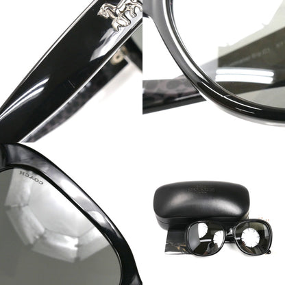 COACH コーチ サングラス ブラック HC8207F 57□17 140 レディース【中古】