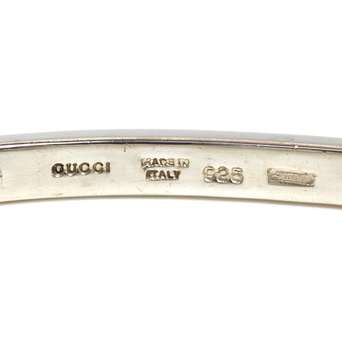 GUCCI グッチ シルバー925 バングル 31.5g ユニセックス【中古】